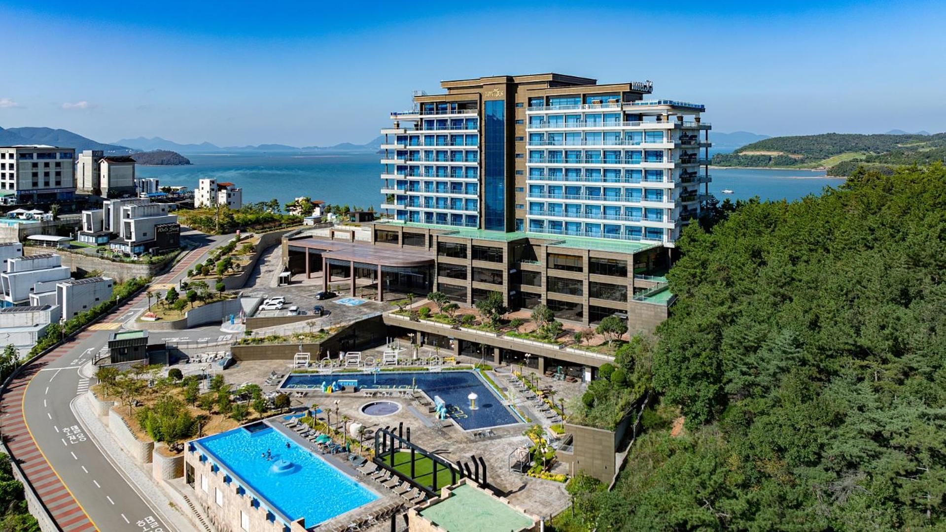 Hotel JCS Yeosu Exterior foto